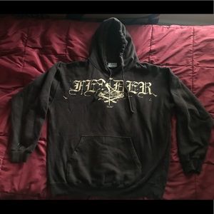 Original Fender guitar brand hoodie size L